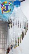 recyclart Neokentin Earring Display from Plastic Bottle